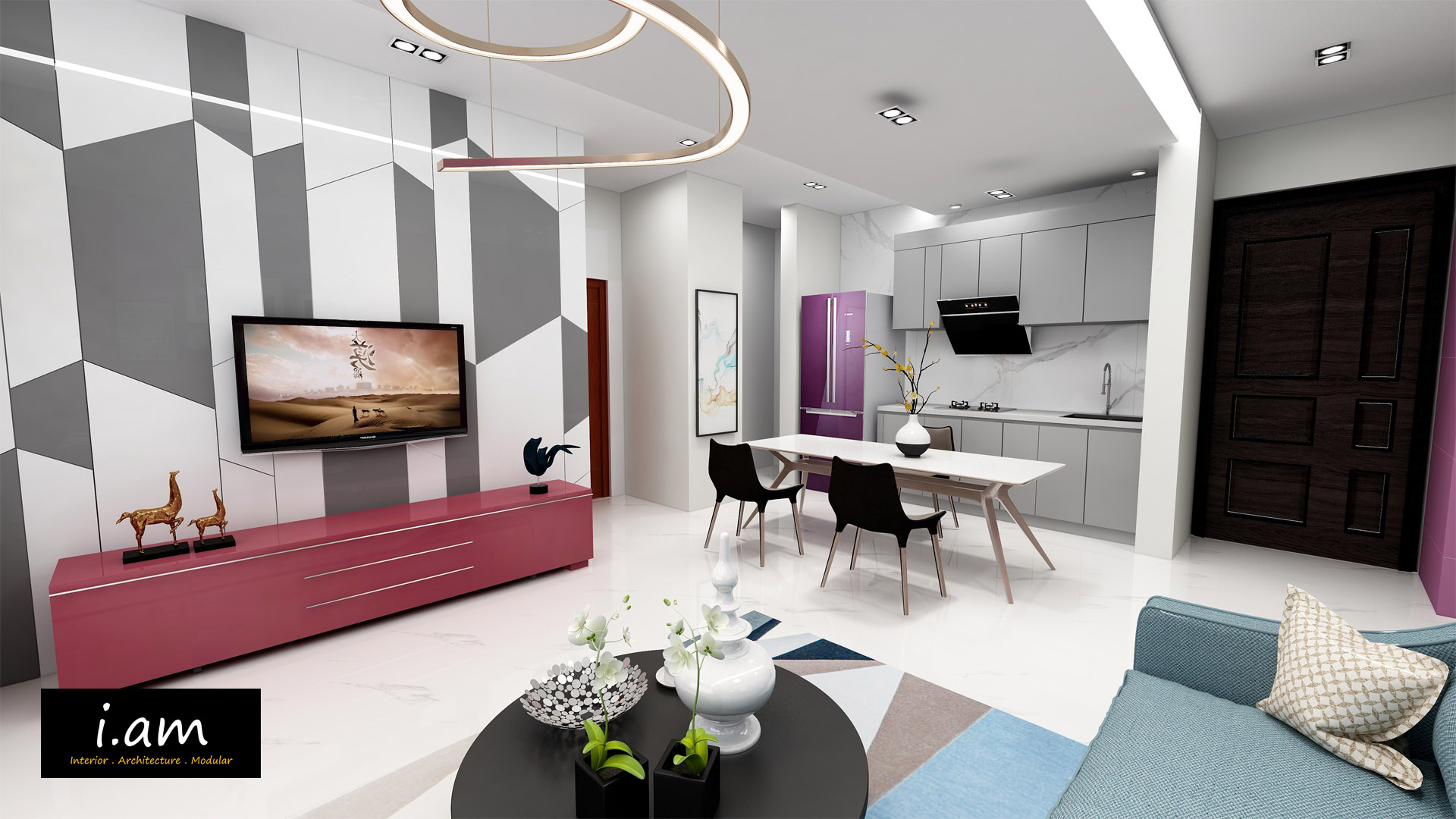 Radia Bukit Jelutong KL - Living 01