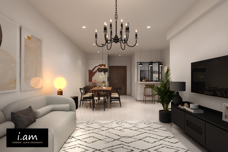 P - Anchorage Condominium - Living Room